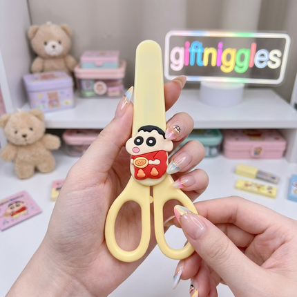 Crayon Shinchan Character Safety Scissors for School & Crafts