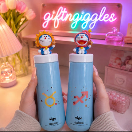 Adorable Doraemon Vacuum Insulated Water Bottle 🌟🎁🥰