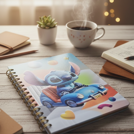 Stitch A5 Spiral Diary