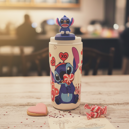 Cute Stitch Coffee Tumbler