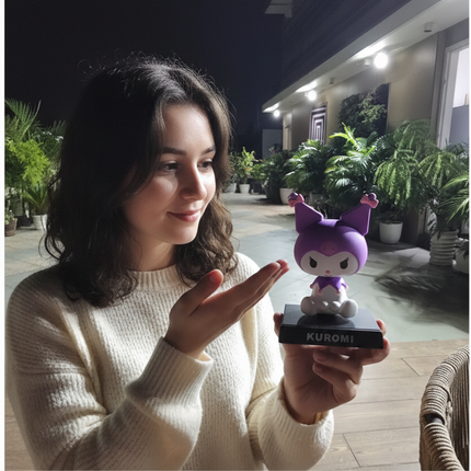Kuromi Bobble Head
