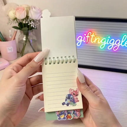 Adorable Stitch Spiral Pocket Diary