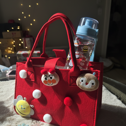 Cute Red Tote Bag