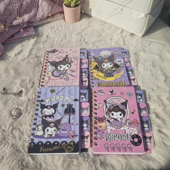 Cute Kuromi Diary With Bookmark
