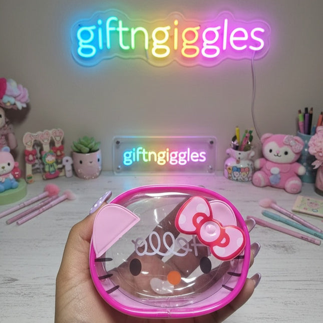 Hello Kitty clear pouch