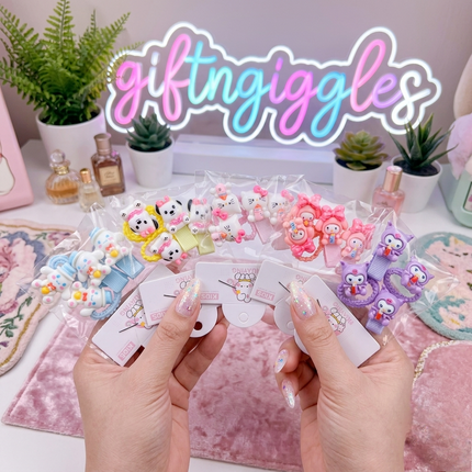 Cute Sanrio Hair Accessories for Girls