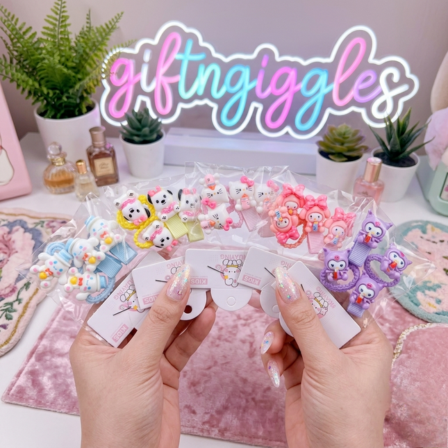 Cute Sanrio Hair Accessories for Girls