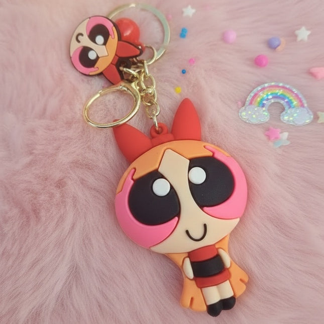 Powerpuff  Girls Keychain / Bag Charm