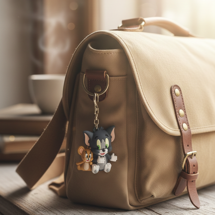 Tom nd Jerry Keychain / Bag Charm