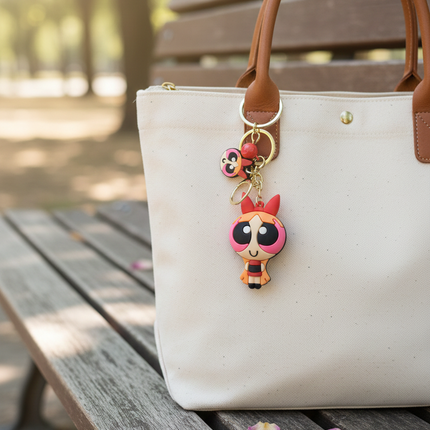 Powerpuff  Girls Keychain / Bag Charm
