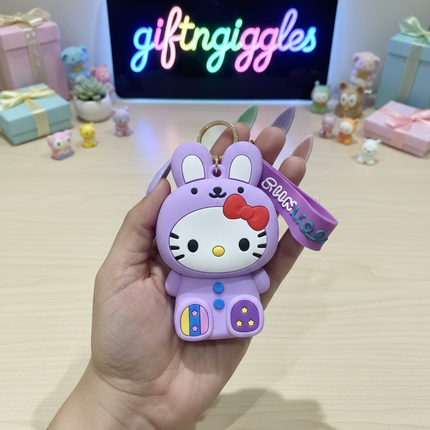 Hello Kitty Silicone Coin Purse/Keychain/Bag Charm