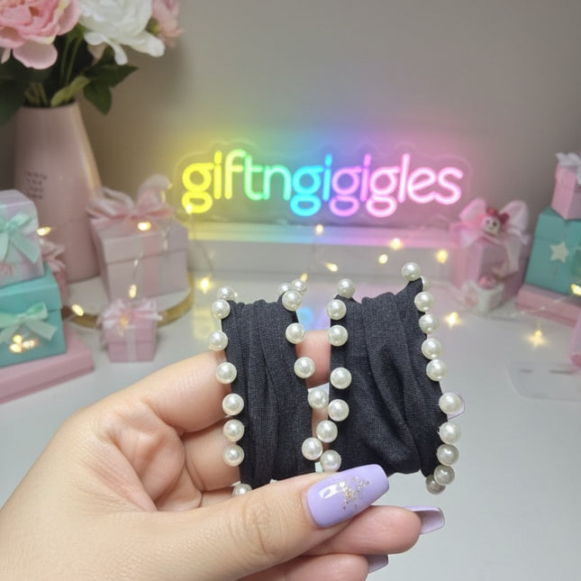 Scrunchies with Beads