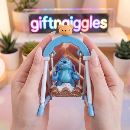 Cute Stitch Swing Figurine