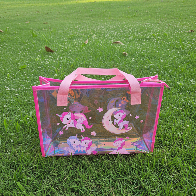 Holographic Unicorn Tote Bag