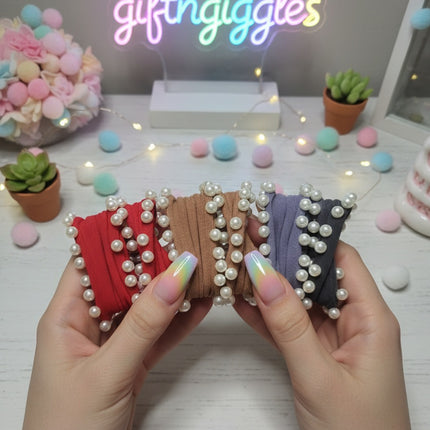 Scrunchies with Beads