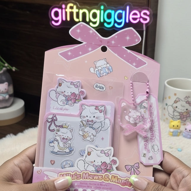 Kitty Sticky Notes
