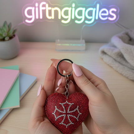 Heart Keychain / Bag Charm