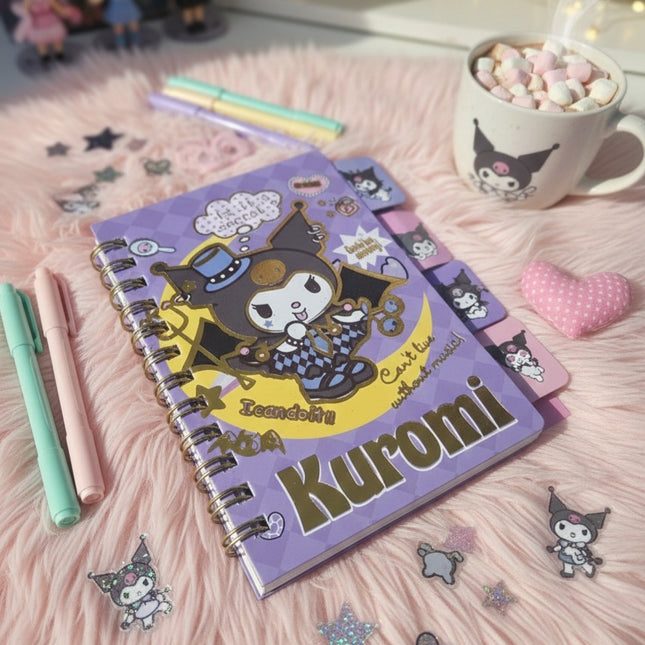 Cute Kuromi Diary With Bookmark