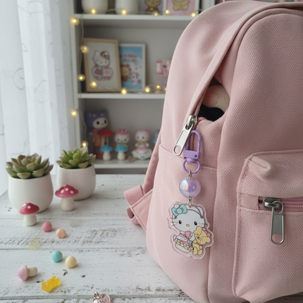 Hello Kitty Zip Charm