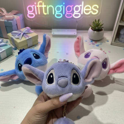 Cute Stitch Plushy Keychain/Bag Charm