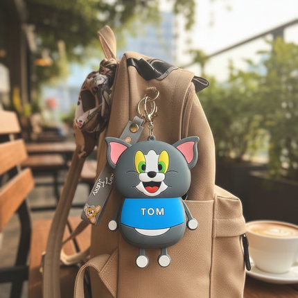 Tom Silicone Coin Pouch / Bag Charm