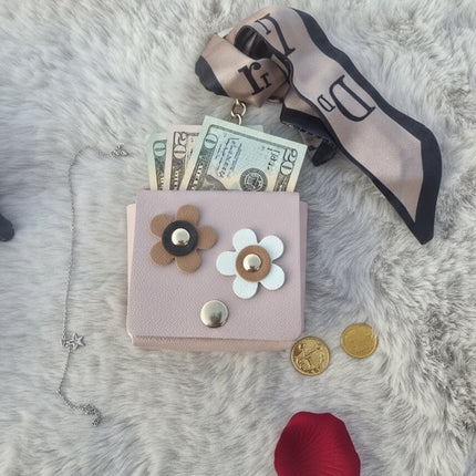 Bloom Flower Coin Purse / Bag Charm