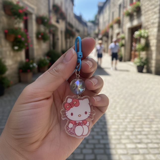 Hello Kitty Zip Charm