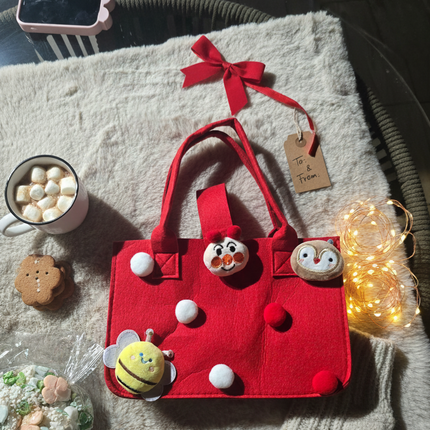 Cute Red Tote Bag