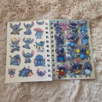 Ohana Adventures: Stitch Diary with Fun Stickers