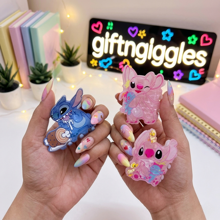 Stitch Claw Clip