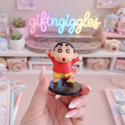 Adorable Shinchan Character Action Figure Collection