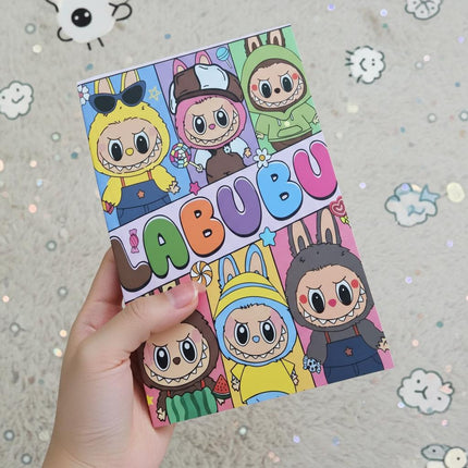 Cute Labubu Notebook – Aesthetic Journal for Daily Notes & Creativity