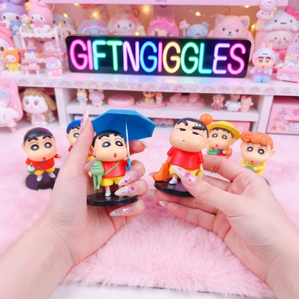 🌟 Adorable Crayon Shinchan Collector Figurines 🌟
