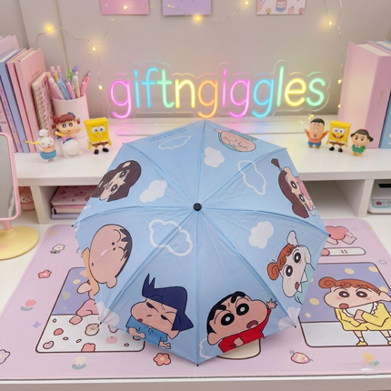 Cute & Compact Crayon Shinchan Rainy Day Essentials Umbrella