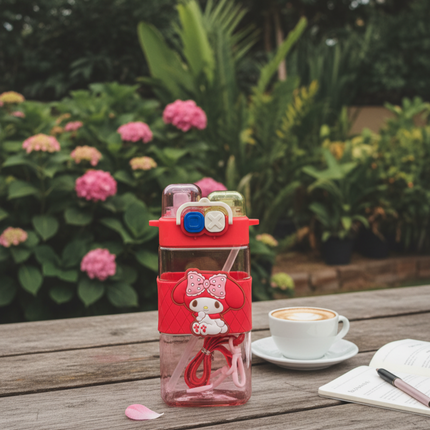 My Melody Dual Sipper Water Bottle