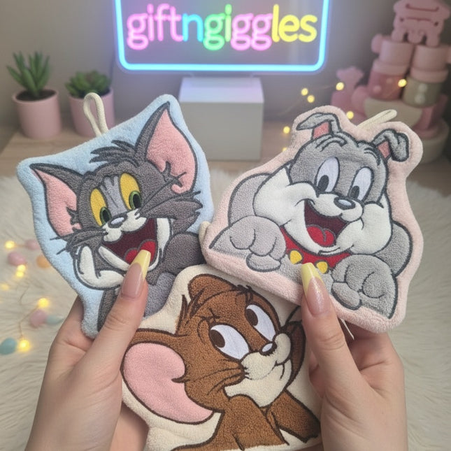 Tom And Jerry Hand Towel