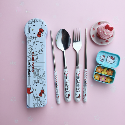Hello Kitty Cutlery Set