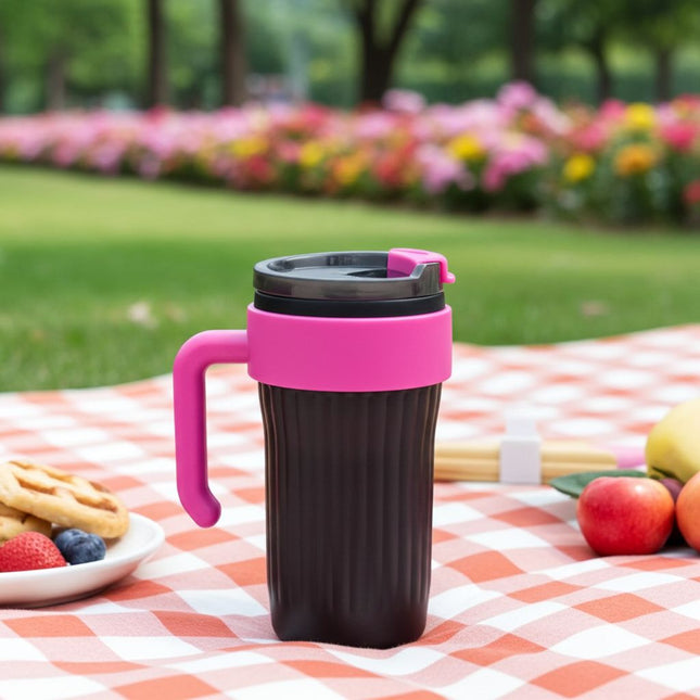 Black nd Pink Tumbler