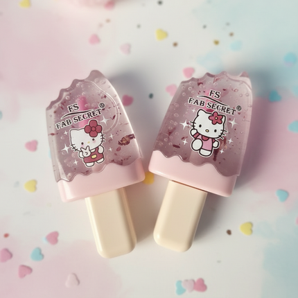 Kawaii Popsicle Hello Kitty Lip Oil