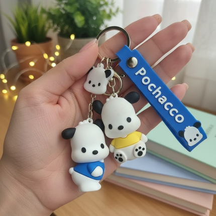 Pochacco Keychain / Bag Charm