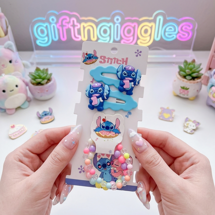 Stitch Hair Accessories Set