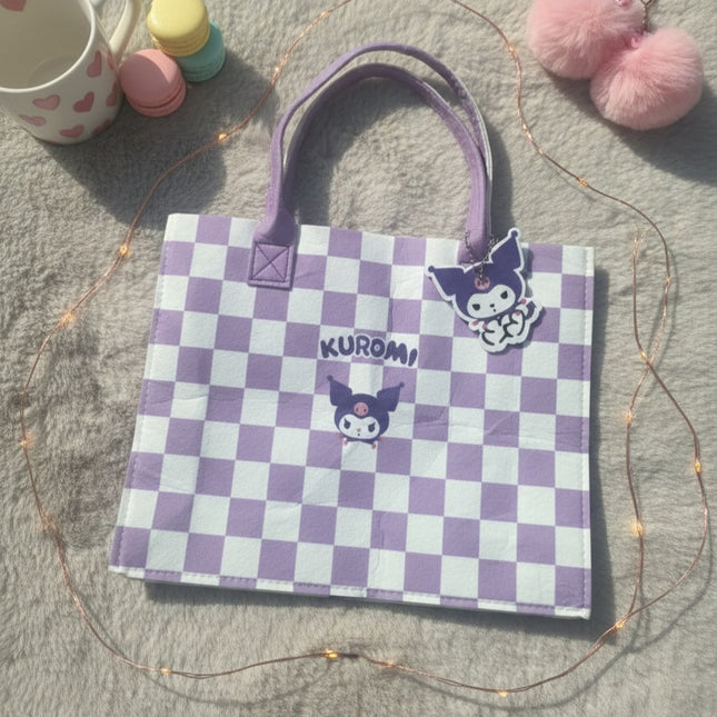 Sanrio Felt Bag Large Capacity Tote Bag