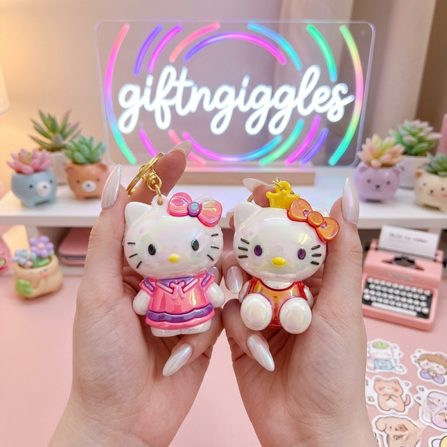 Hello Kitty Acrylic Keychain/Bag Charm