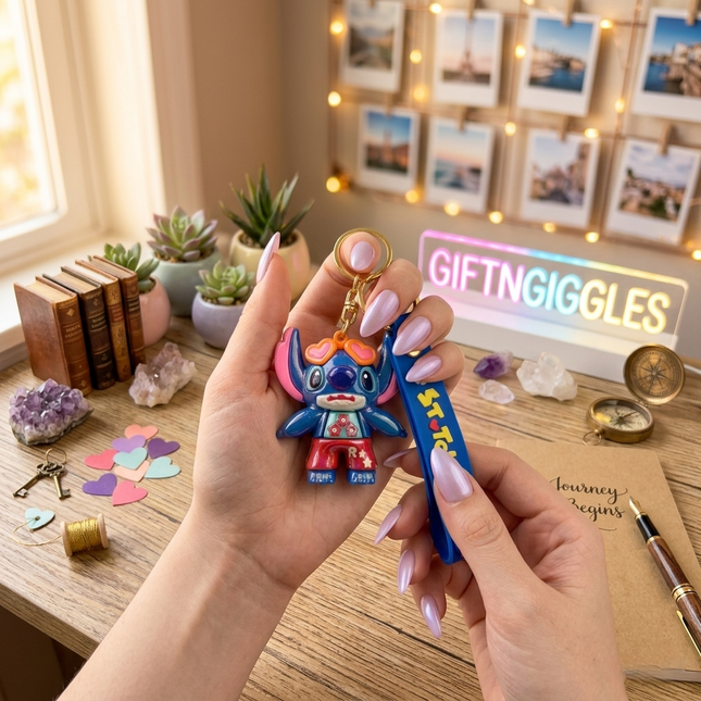 Stitch Acrylic Keychain/Bag Charm