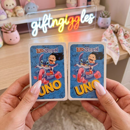 Stitch Uno Cards