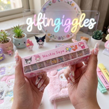 Sweet Dreams Washi Tape Set (Sanrio Inspired) 💖🍥🌸