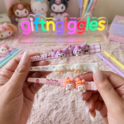Kawaii Sanrio-Inspired Hair Accessories for Daily Styling