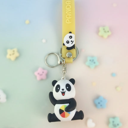 Gym Panda Keychain / Bag Charm