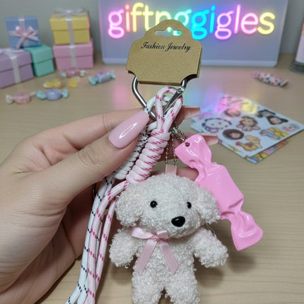 Cute Teddy Bag Charm