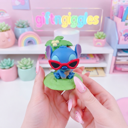 🏖️ Cute Stitch Summer Adventure Mini Figurines 🏝️